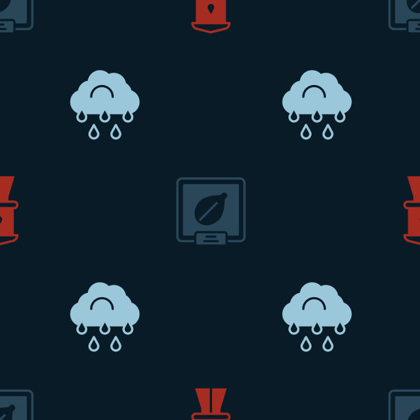 设置特定植物和云的水塔种子图片下载