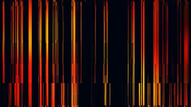 模拟电视屏幕VHS的电影噪声图片下载