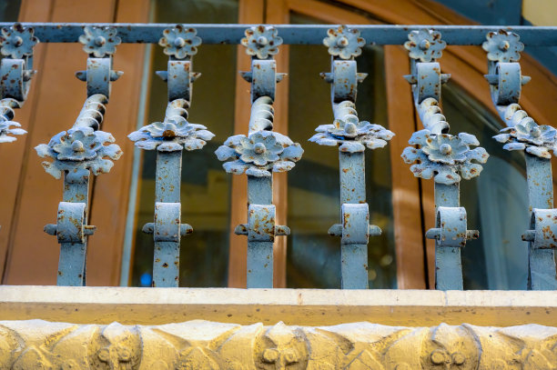 金属栏杆阳台图片下载