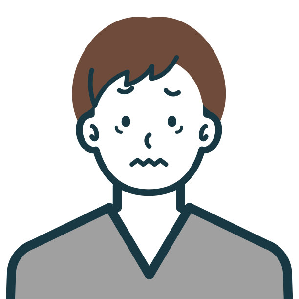 一个惊恐的便衣男子的半身照图片下载