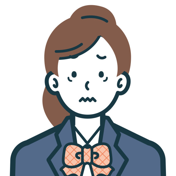 受惊的高中女孩的半身像图片下载