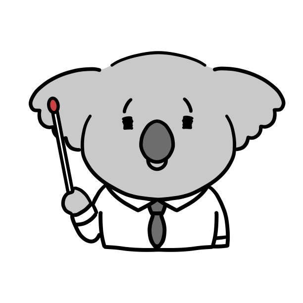 考拉角色使用一根指向棒图片下载