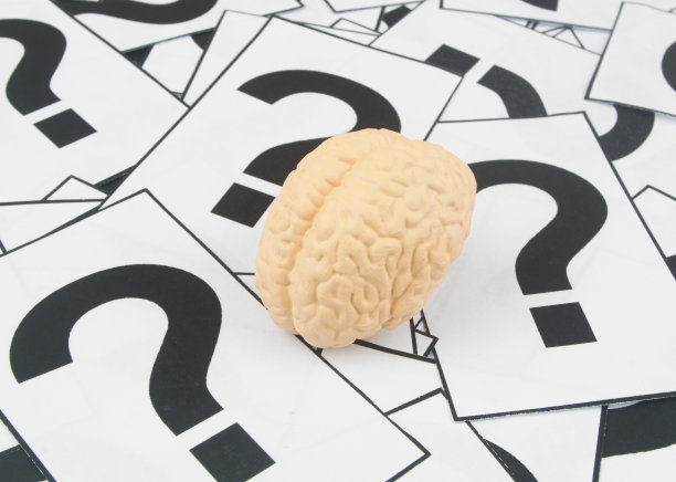 带问号的人脑图片下载