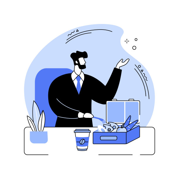 健康午餐盒孤立卡通矢量插图。图片下载