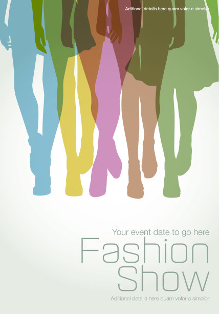 时装秀海报图片下载