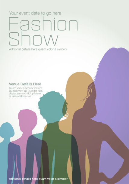 时装秀海报图片下载
