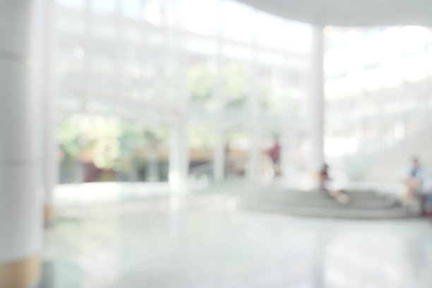 工程施工概念模糊背景，玻璃幕墙图片下载