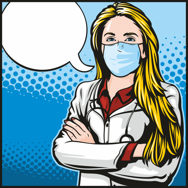 戴口罩的女医生图片下载