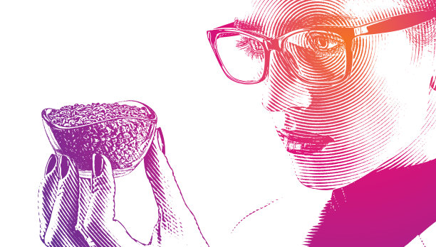 女性实验室技术员分析CBD油大麻种子图片下载