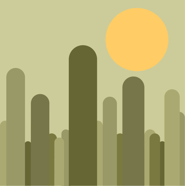 装饰艺术作品和插图图片下载