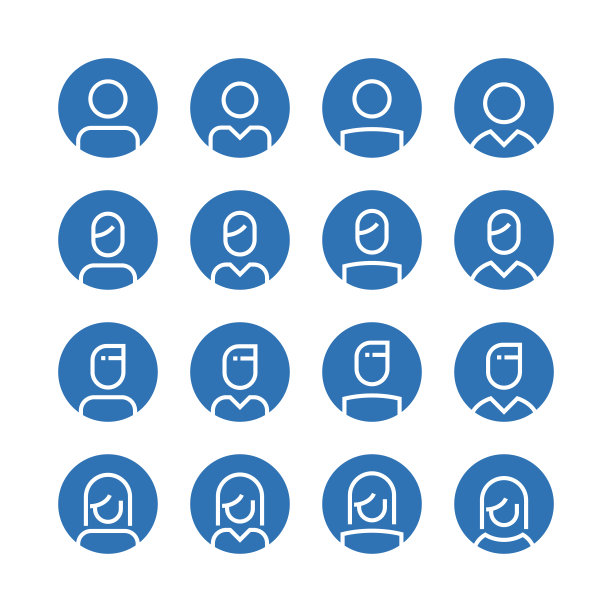 人物头像图标图片下载