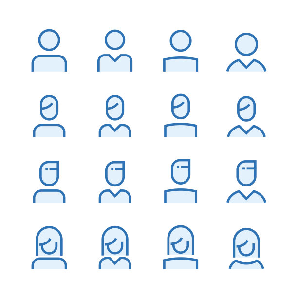 人物头像图标图片下载