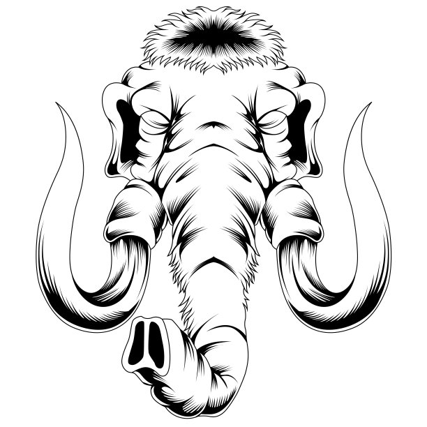 猛犸矢量图图片下载