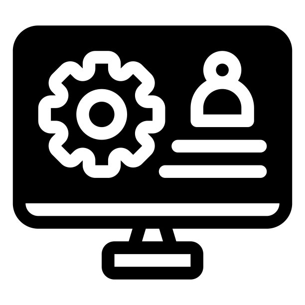 服务图标。数字营销概念。轮廓图标图片下载