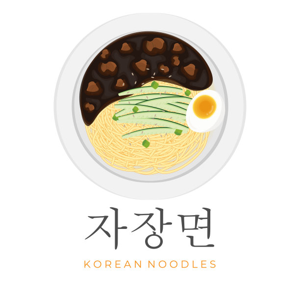 韩国面条炸酱面图片下载