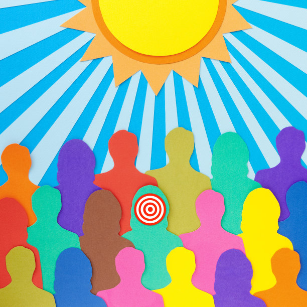 太阳下的目标女人图片下载