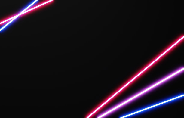彩色发光的霓虹背景图像图片下载