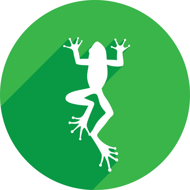 青蛙图标轮廓图片下载