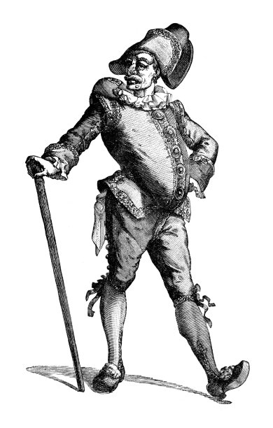 Pierrot Pucinella来自Commedia delĺarte 1896图片下载
