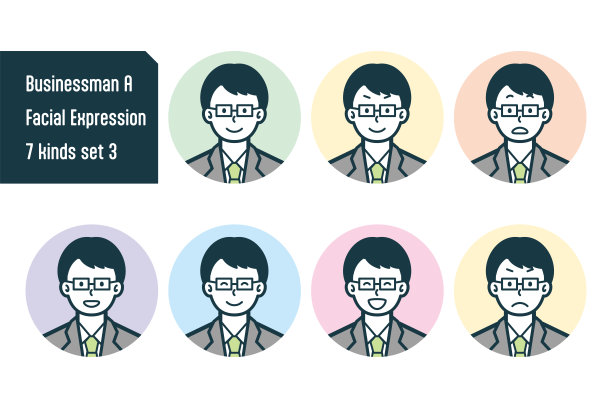 商人半身像七件套号3.图片下载