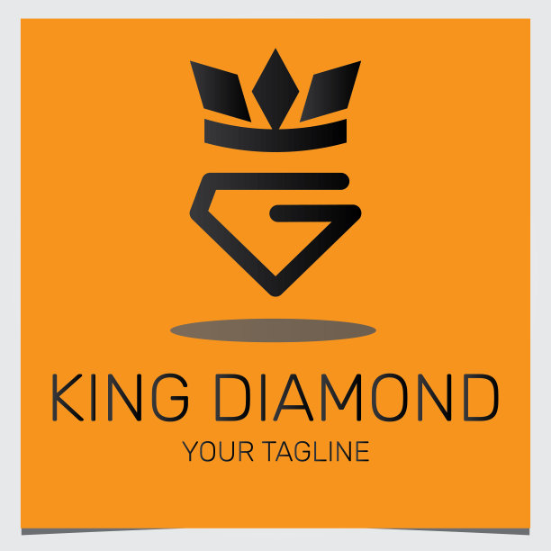 字母王优质优雅的模板矢量eps 10图片下载