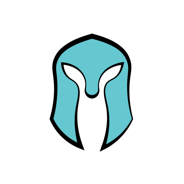 斯巴达头盔正面视图图片下载