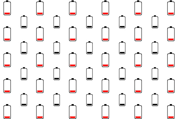 摘要非常低的电池模式背景图片下载