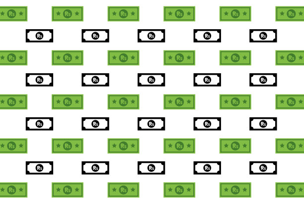 摘要巴基斯坦卢比纸币图案背景图片下载