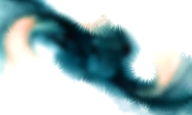 现代多彩的流动海报。波浪液体形状在多色抽象背景。图片下载