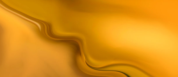 黄色和绿色流动抽象的背景。图片下载