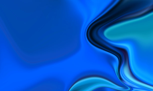 抽象的背景涂料在蓝色的彩色效果图片下载