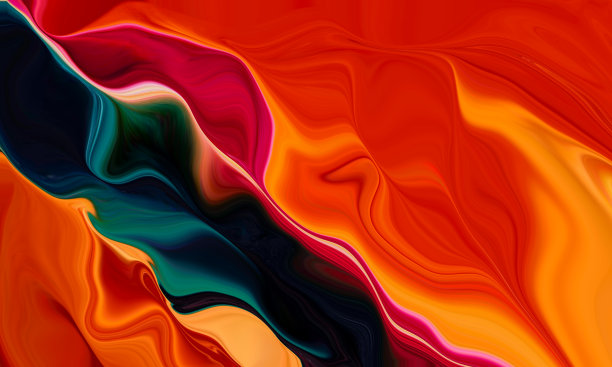 抽象背景的油漆在多色彩的效果图片下载