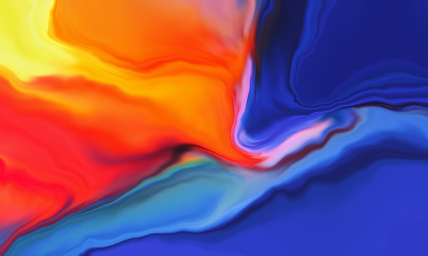 抽象背景的油漆在多色彩的效果图片下载