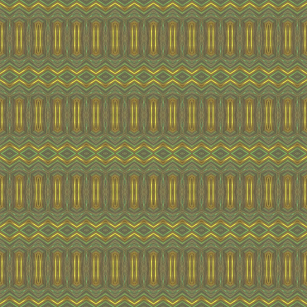 抽象的绿色和黄色几何图案图片下载