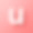 字母u。红色背景带阴影的图标图片下载