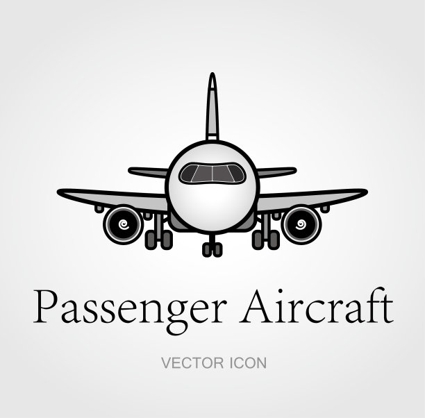 飞机标志设计图片下载