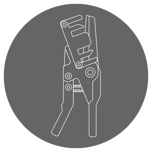 灰色插图_管道切割器图片下载