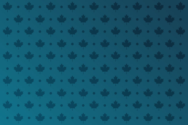 抽象彩色枫叶形状设计背景，抽象加拿大概念背景矢量库存插图图片下载