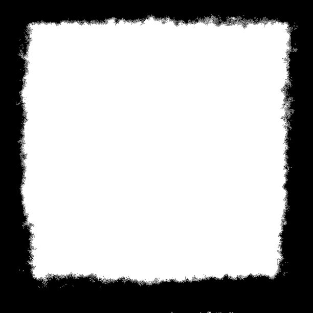 复古grunge黑色和白色窘迫的边界框架为您的设计。向量。图片下载