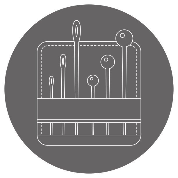 单色插图Mark_Sewing Set图片下载