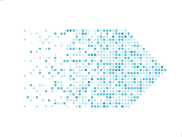 蓝灰色箭头瓦图片下载