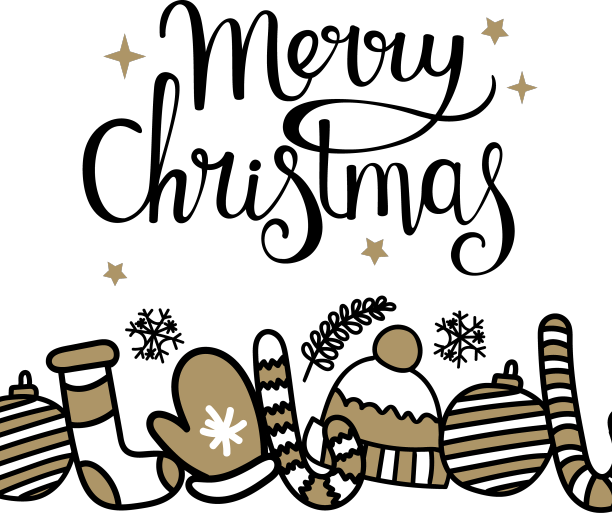 手工制作的带字母手套的圣诞卡图片下载