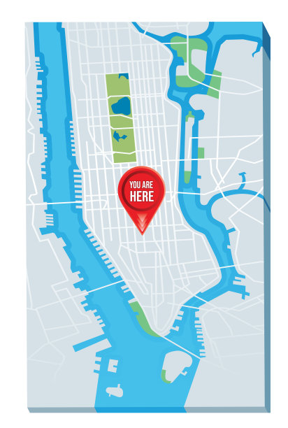 曼哈顿地图图片下载