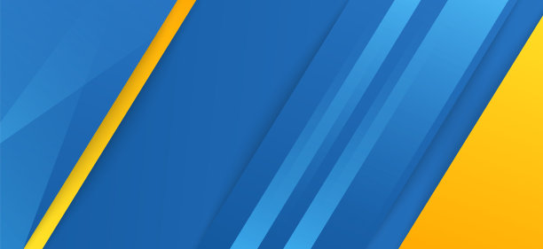 现代抽象的蓝色和黄色渐变几何纹理公司业务背景。图片下载