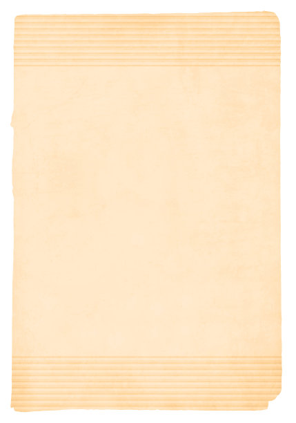 空白，空的浅棕色垃圾色纹理旧和磨损的背景与条纹边界在两个相反的边缘图片下载