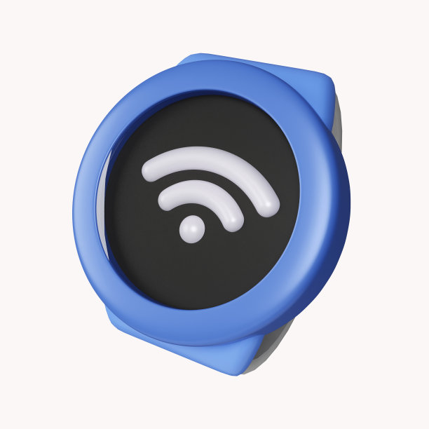 3d智能手表概念可穿戴设备健康和健身追踪器。图标孤立在白色背景。3d渲染图。剪切路径。图片下载
