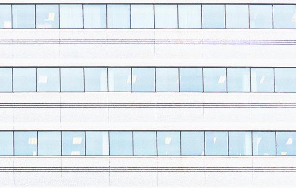 部分现代办公大楼的抽象视图图片下载