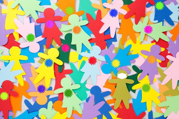 面具保护女孩图片下载