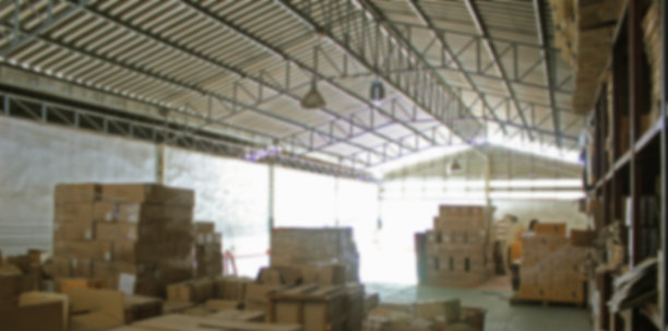 仓库模糊背景图片下载