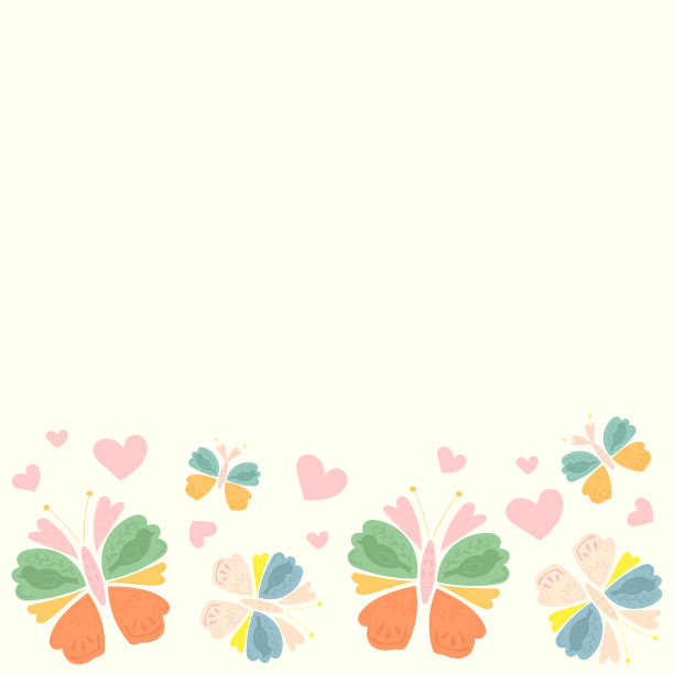 蝴蝶贺卡图片下载